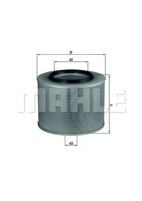 Comprar LX441 Mahle Original Filtro de aire
